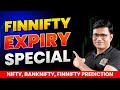 Nifty banknifty tomorrow analysis  finnifty tomorrow expiry prediction  chart commando