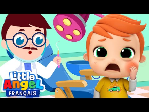 Les Dents🦷Chez le dentiste avec Bébé Louis🦷Comptine Éducative Little Angel Français