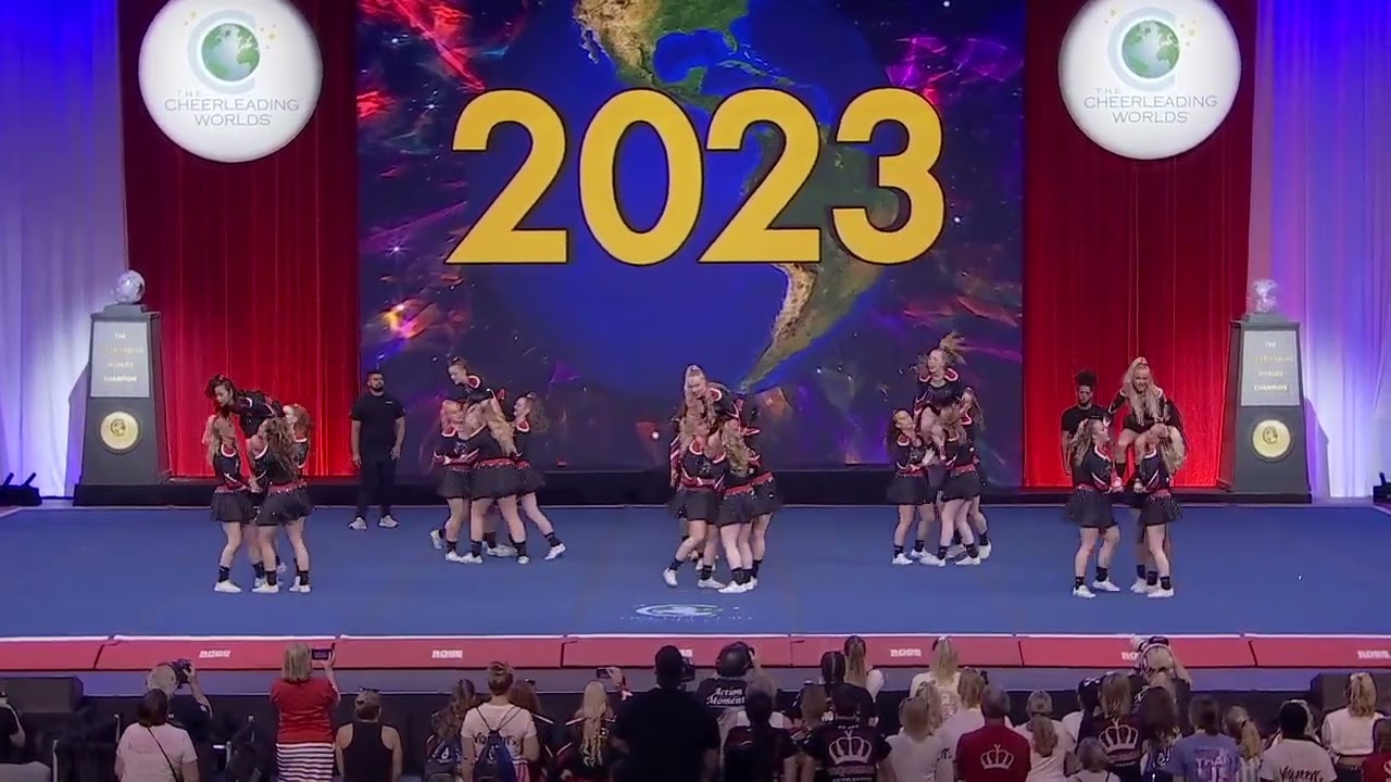 Viqueens Cheerleaders - Viqueens Royals in Finals at The Cheerleading Worlds 2023