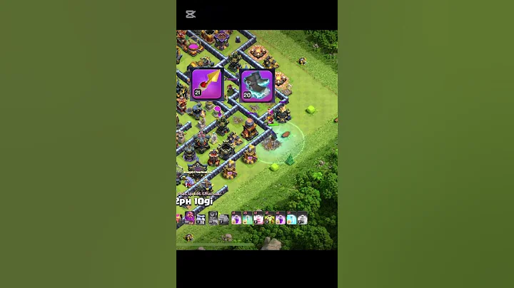 Tổng hợp về combo rễ cây #clashofclans #coc