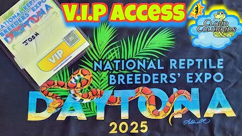 Daytona National Reptile Breeders Expo 2025( Sneek peek at the world's largest reptile show. 