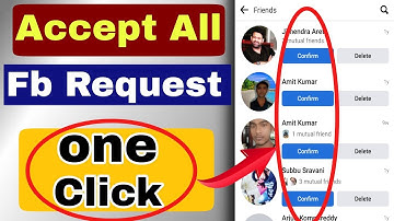 fb friend request accept by one click || facebook friend request auto accept ||  yt service