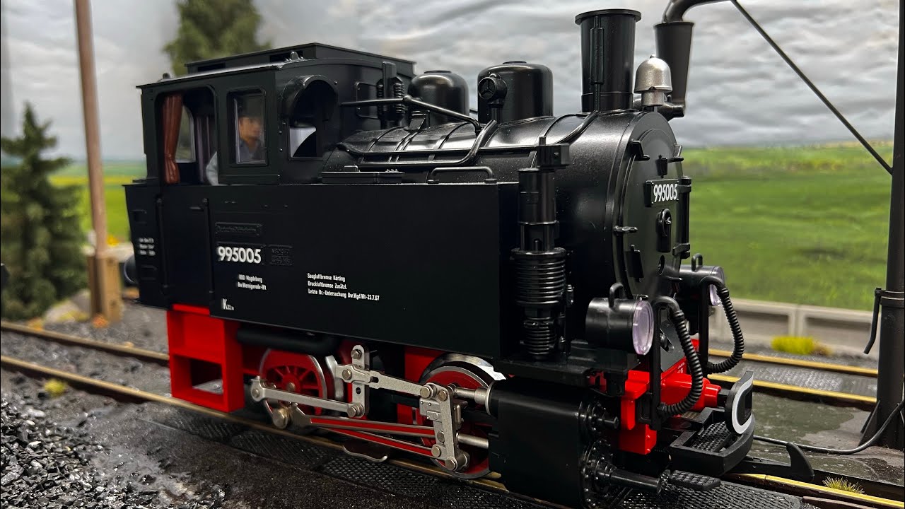 LGB „kleine Dicke“ 99 5005 Digitalisiert mit ESU & Massoth Komponenten