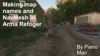 Making NavMeshes and MapNames in Arma Reforger