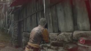 Resident Evil 4 Valley Walkthrough Open Door of First Cabin Get to First Aid Spray screenshot 4