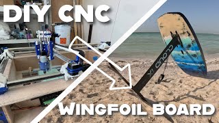 NO, the CNC was not overkill... DIY wing foil board