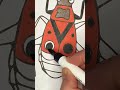 Soldier bug 👮♂️ #coloring #creativekids #colorplay #satisfying