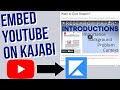 Embed YouTube Video on Kajabi Blog and Product Lesson || Kajabi Tutorials