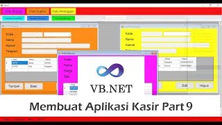 Membuat Aplikasi Kasir Sederhana  - Part 9 Menghapus Data di DataBase Menggunakan Form