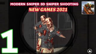 Modern Sniper 3D: Sniper Shooting - New Games 2021 - Gameplay Walkthrough Part 1 (Android, iOS) screenshot 5