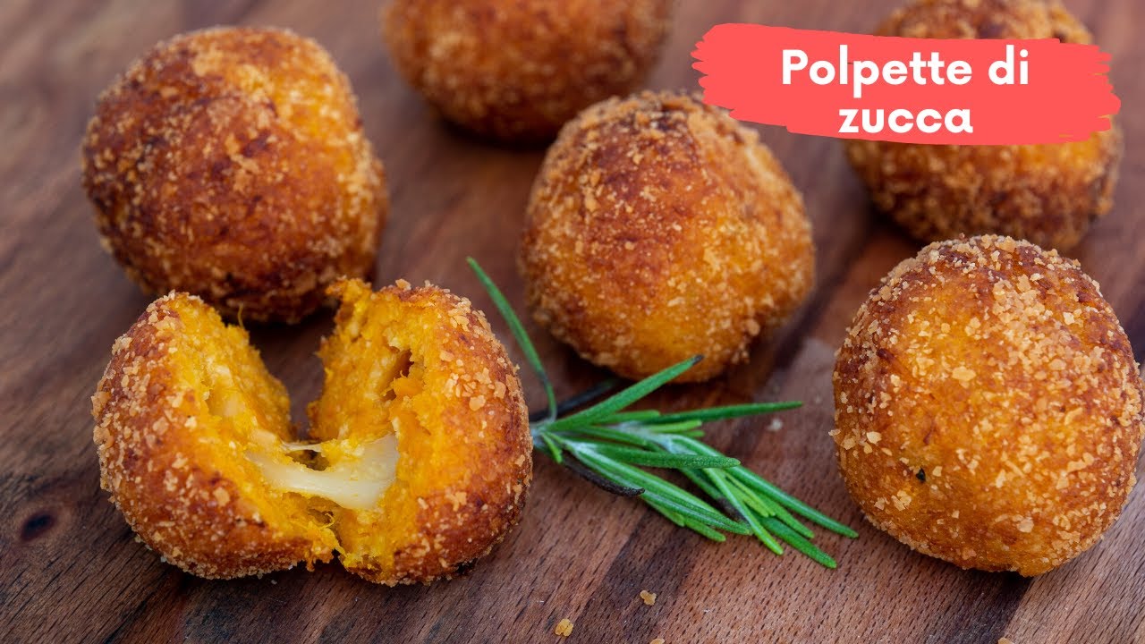 POLPETTE DI ZUCCA Ricetta facile | Una Favola in Cucina