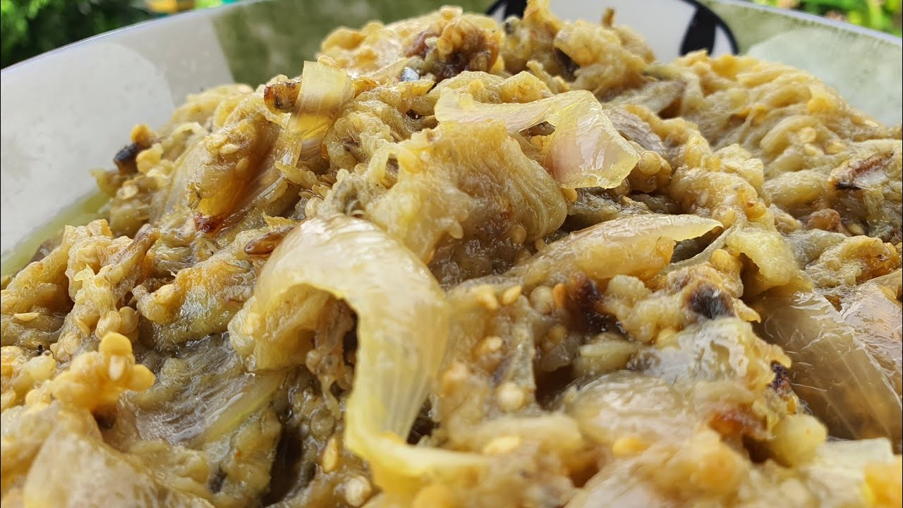 ခရမ်းသီး မီးကင်ကြော်မွှေးမွှေးလေး ကြော်စားကြမယ်... 👩🏻‍🍳😋