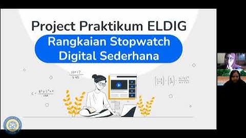 STOPWATCH DIGITAL- PROTEUS 8