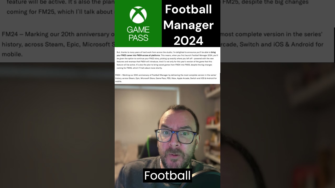Microsoft will add Football Manager 2024 and more to Xbox Game Pass soon -  Neowin