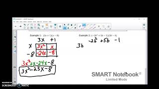 6.5 Multiply Polynomial notes