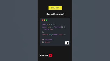 Test Your JavaScript Knowledge: MCQ #8