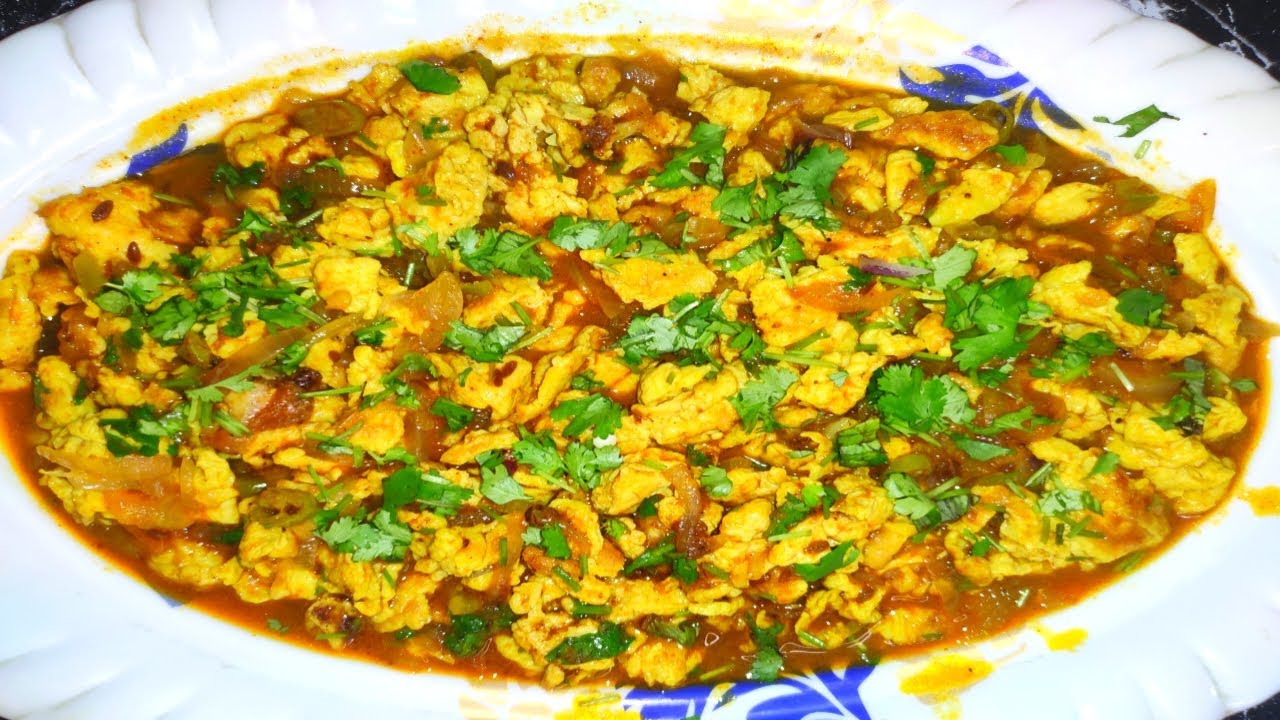 अंडा भुर्जी ग्रेवी Egg Bhurji Gravy Street Style Egg Bhurji YouTube