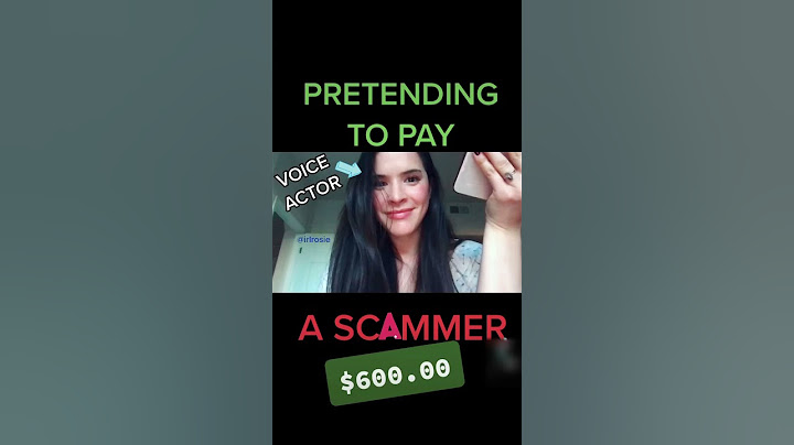 Pretending to pay a scammer $600 🤡 | IRLrosie #scambaiting #shorts