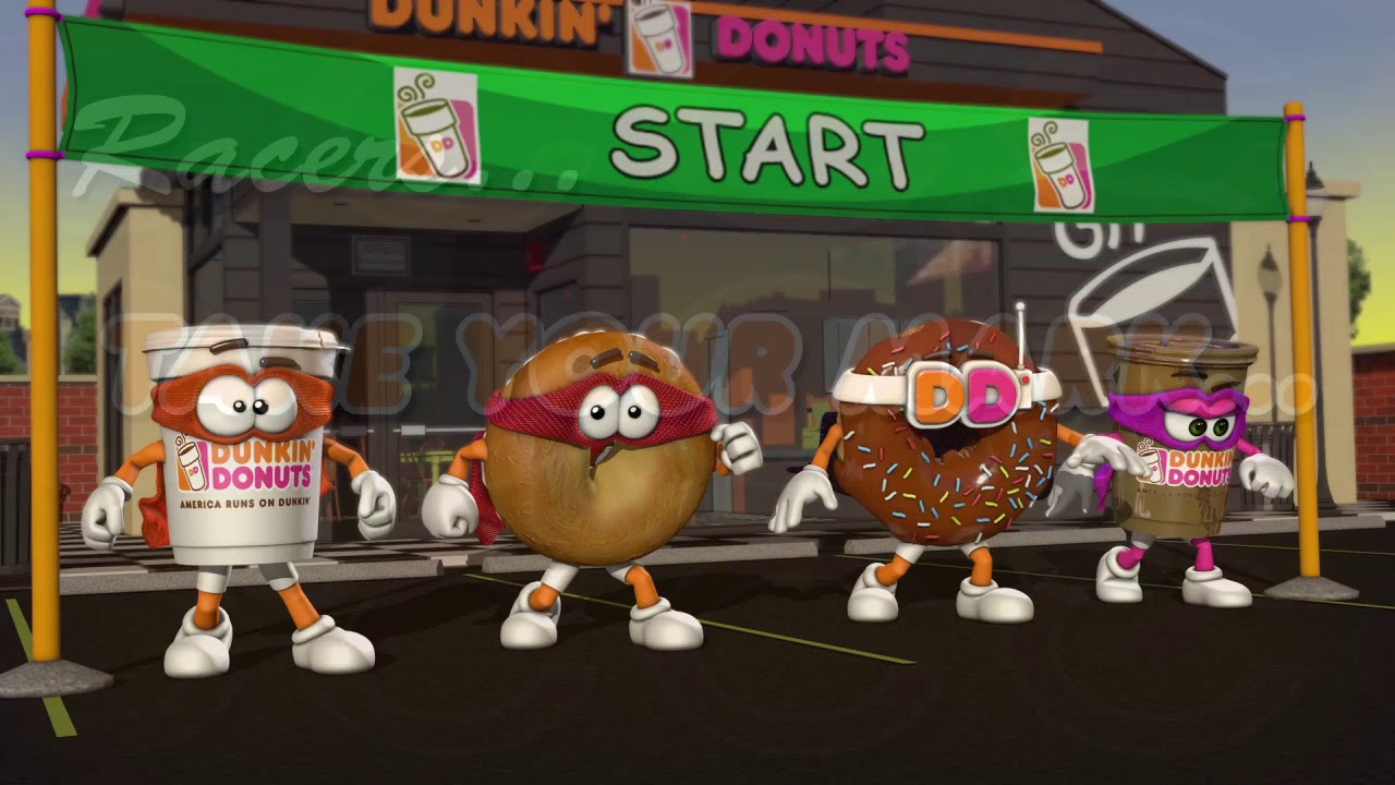 Dunkin Donuts Race - YouTube