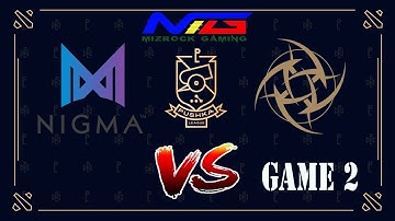 🔴 Dota 2 Team Nigma vs NiP   🔘 WePlay! Pushka League Game 2