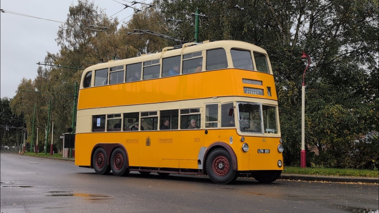 Sandtoft Trolleybus Museum Isle of Axholme Running Day 2024