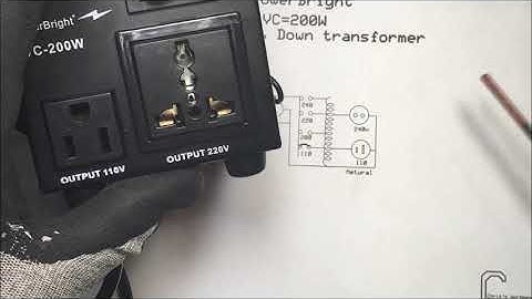 Step up Step down transformer