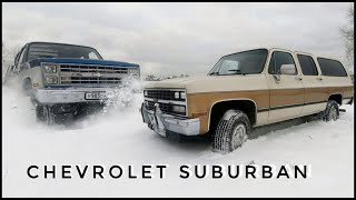 Зимний Off-road на Chevrolet Suburban. Обзор. Переборка передних приводов.