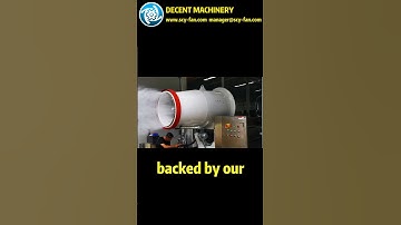 How Decent Machinery’s Spray Cannons Optimize Dust Control in Industrial Settings?