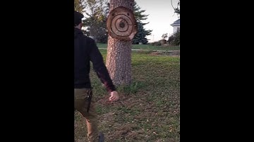 TOMAHAWK THURSDAY WITH MY CUSTOM MADE THROWING AXE