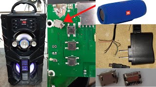 caixa de som jbl ou importada quebrou o conector do carregador!!! Veja como fazer ligação direta