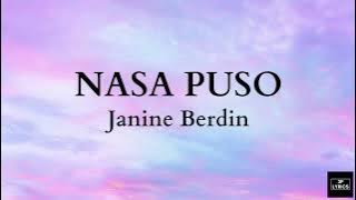 NASA PUSO - Janine Berdin (Lyrics)