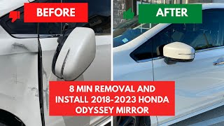 8 Minute Removal and Installation of a 2018-2020 Honda Odyssey Side View Mirror - ReveMoto.com