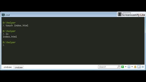 Как создать файл из командной строки | create file bash