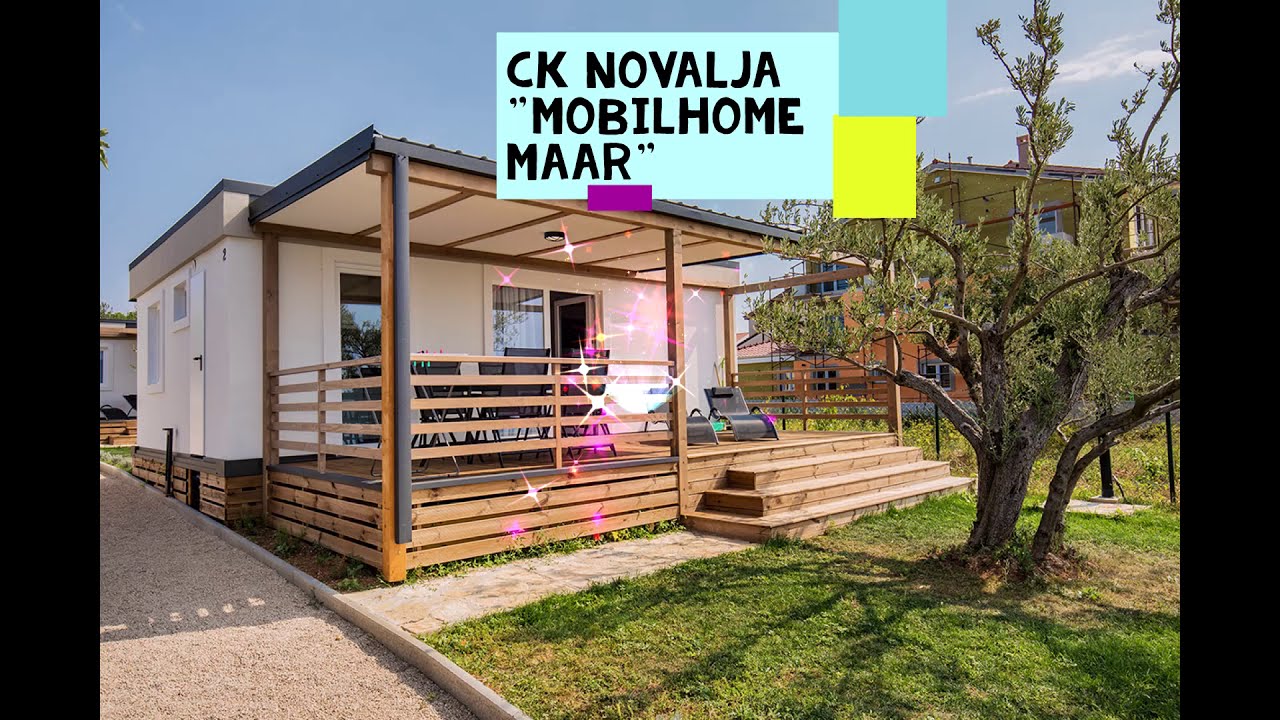 Ubytování přímo u pláže: Mobilhome Maar, Biograd na Moru, Chorvatsko