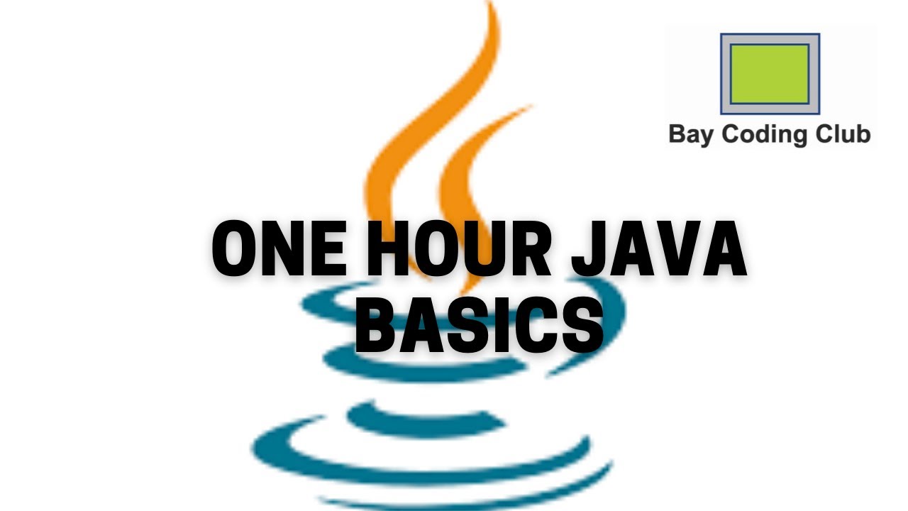 Bay Coding Club One Hour Java Class - YouTube