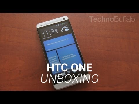 HTC One Unboxing