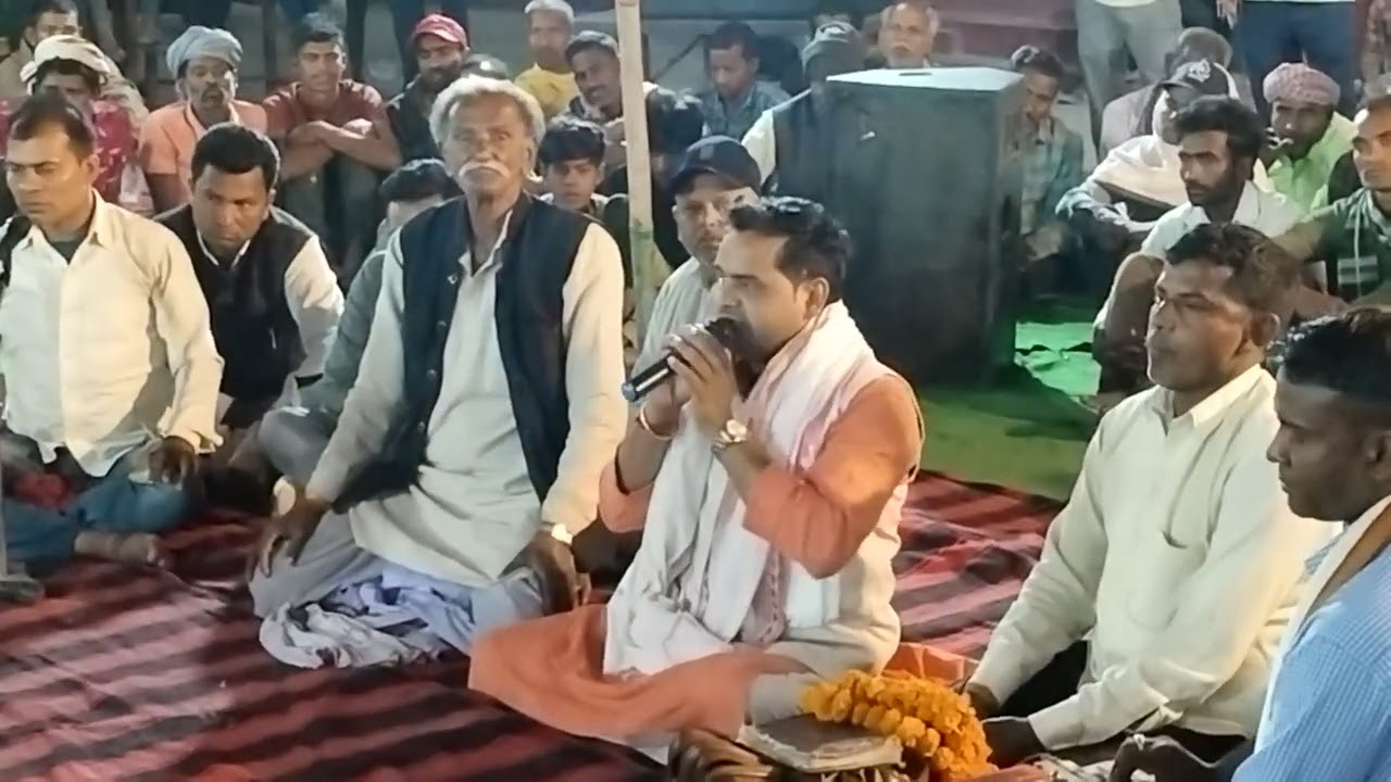 #Singer  विपुल बिहारी दुगोला प्रोग्राम चैईता कार्यक्रम 2025 का सांडा में ।