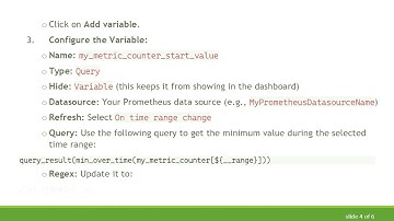 How to Create a Grafana Graph That Dynamically Starts at Zero Using Prometheus Data