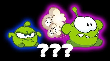 Om Nom & Nibble Nom "Fart! Laugh!" Sound Variations in 44 Seconds