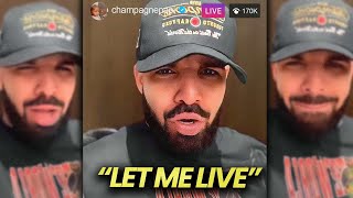 Drake Sends Final Message To Kendrick Lamar On IG Live
