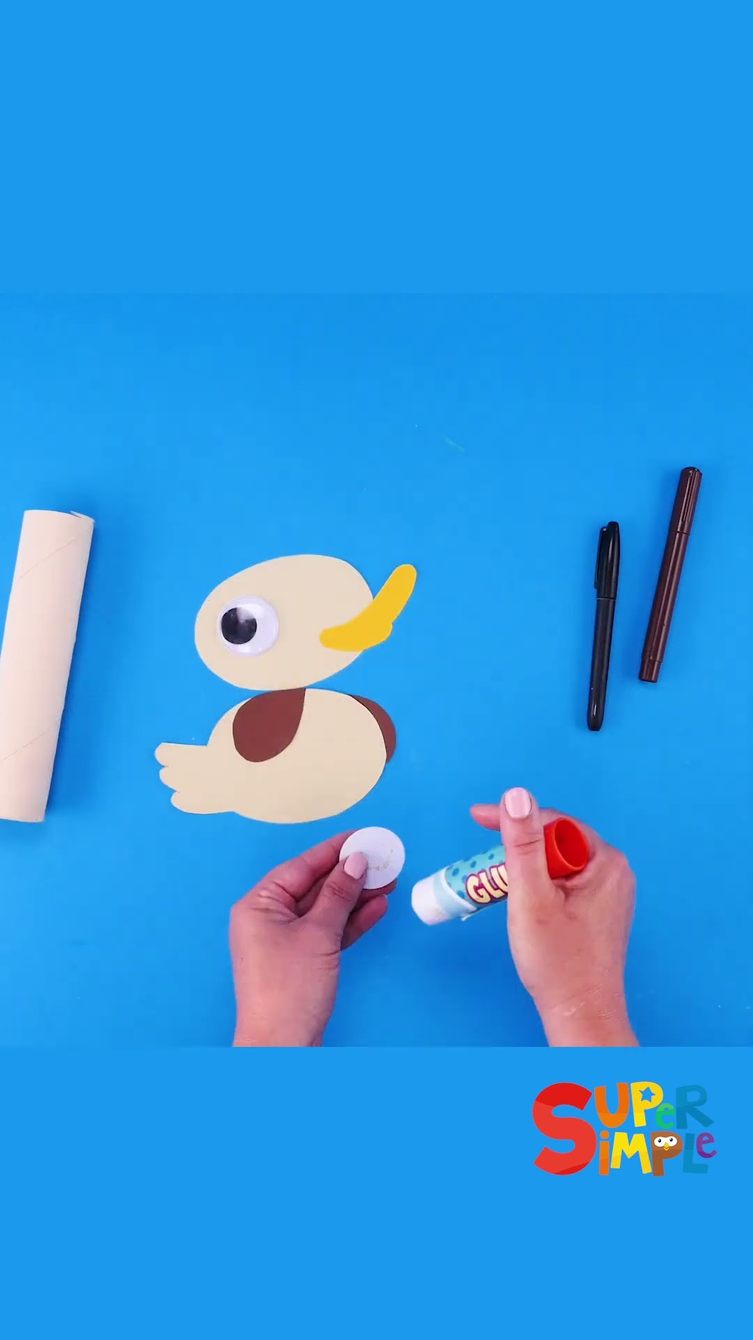 500 Ducks Craft #kidscraft #supersimplecrafts #supersimplesongs #ducks