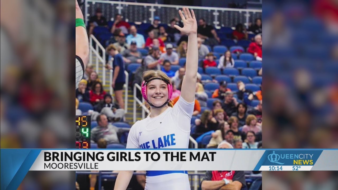 Wrestler wins girls state championship in first year as official sport