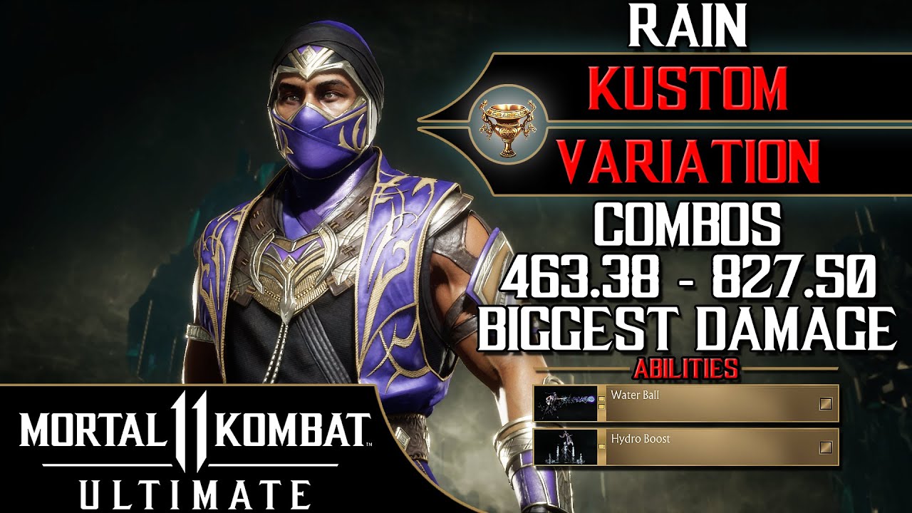 MK11: KOMBAT KAST DO RAIN! VARIAÇÕES, COMBOS E NOVIDADE NA KOMBAT LEAGUE! 