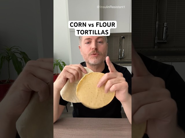 Corn versus flour tortillas, and my blood sugar. #bloodsugar #glucose #tortilla
