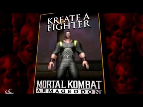 Mortal Kombat Armageddon Kreate A Fighter Trading Kard Bio 