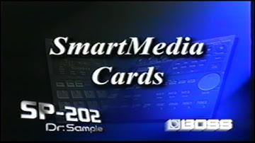 Boss SP 202 Smartmedia Cards