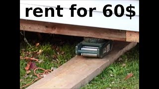 How to move shed without dismantling easily with moving rollers! Move large shed without dismantling