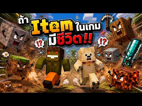 มายคราฟ แต่ Item ในเกมมีชีวิต!!