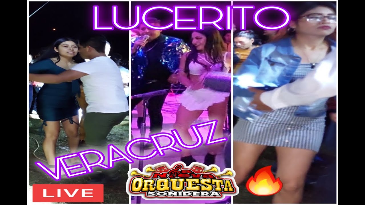 🔵 LO PIDEN Y LO BAILAN EN VERACRUZ; LUCERITO  **LA ORQUESTA SONIDERA** LOS PROHIBIDOS NO FALTARON!!