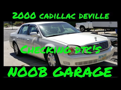 2000 Cadillac Deville Checking DTC&rsquo;s